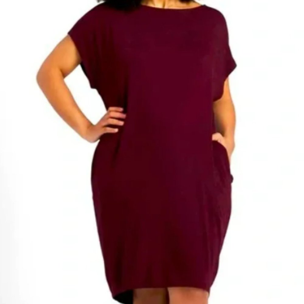 Universal Standard Helen Liquid Jersey Shift Dress